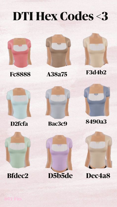 Dress To Impress Hex Codes Fancy Dress Code, Black Hair Roblox, Aesthetic Roblox Royale High Outfits, Coding Clothes, Hex Codes, Combo Dress, Game Dresses, Just Girly Things, Cute Fits