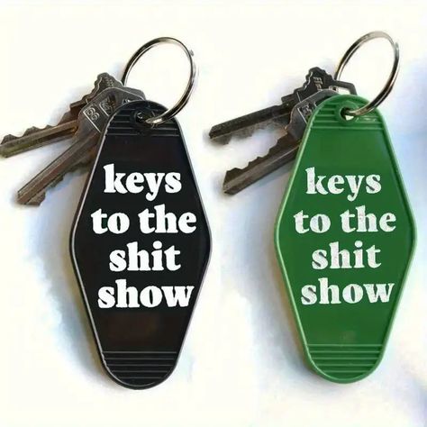 1pc Funny Slogan Resin Keychain Trendy Black & Green Tag Keyring Bag Charms For Women daily use https://share.temu.com/3tM4YexnfvA via @shoptemu Men Friends, Vintage Hotel, Vintage Hotels, Resin Keychain, Hotel Motel, Funny Slogans, Key Tags, Black Green, Jewelry Gift