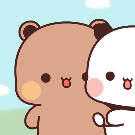 Ava Couple, Dp Whatsapp, Bubu Dudu, Best Anime Couples, Panda Love, Matching Wallpaper, Couple Wallpaper, Bear Wallpaper, Cute Love Pictures