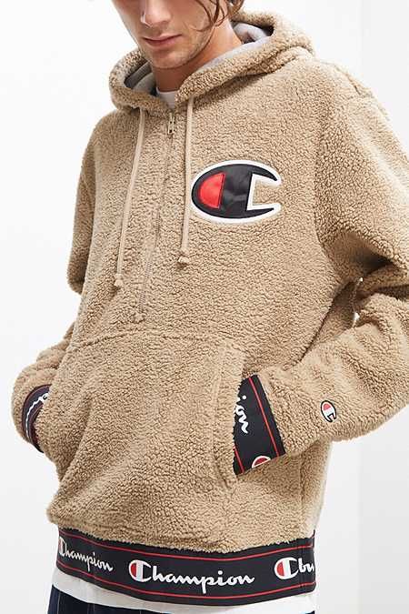 Minimal Shirt Design, Hoodie Outfits, Champion Clothing, Men's Graphic Tees, Mens Sherpa, Men Hoodies, Champion Brand, Sherpa Hoodie, Champion Hoodie