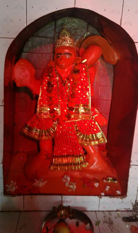 Hanuman Mandir at Braham Sarovar. Kurukshetra. Haryana Hanuman Mandir, Temple Images, Ram Image, Vedic Art, Lord Hanuman, God Illustrations, Ram, Temple, Illustrations