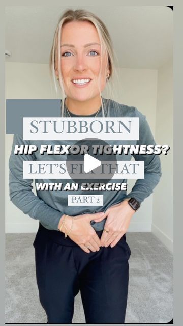 Kristen Bos | Doctor of Physical Therapy on Instagram: "Struggling with stubborn tightness in your hip flexors??  I often see people craving a good hip flexor stretch or searching to find a device that gets deep enough into the hip to release the hip flexor.  However, these approaches only tend to offer short term relief as they are releasing a muscle that’s over working without addressing why that muscle started overworking in the first place!   The result? That tightness will most likely come right back.   For longer lasting relief it is much more effective to strengthen the muscles that help support the pelvis and hip that do the opposite movement of the hip flexor.   This will help provide the body with the strength to maintain a posture that keeps the front of the hip in a more length How To Strengthen Hip Muscles, Pulled Hip Flexor Muscle Relief, Yoga For Hip Flexors, Kristen Come Right Back, Hip Flexor Stretch For Pain, Hip Release Stretch, Stretches For Hip Flexors, Hip Stretches For Pain, Roller Stretches