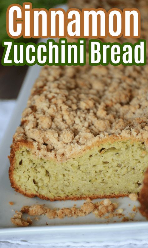 Store Zucchini, Zucchini Bread Easy, Cinnamon Zucchini Bread, Little Sunny Kitchen, Fresh Zucchini, Sunny Kitchen, Zucchini Bread Recipe, Homemade Pudding, Bread Easy