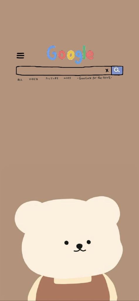 Bear Google Template Aesthetic, Google Search Template, Cute Template, Bear Template, Cat Profile, Retro Wallpaper Iphone, Paper Doll House, Iphone Wallpaper Kawaii, Soft Wallpaper