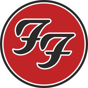 Foo Fighters Symbol, Foo Fighters Logo, Foo Fighters Band, Band Stickers, Band Logos, Vinyl Paper, Print Decals, Premium Logo, Chili Peppers