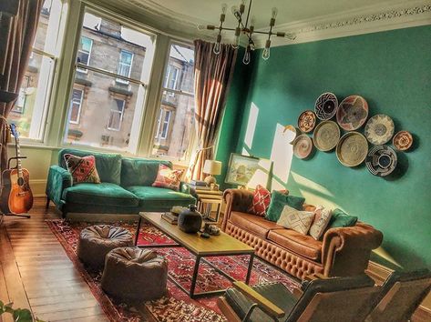 Glasgow Tenement Interior, Tenement Flat Interiors Glasgow, Glasgow Tenement, Glasgow Apartment, Glasgow Flat, Tenement Flat, Red Sandstone, Flat Decor, Victorian Interiors