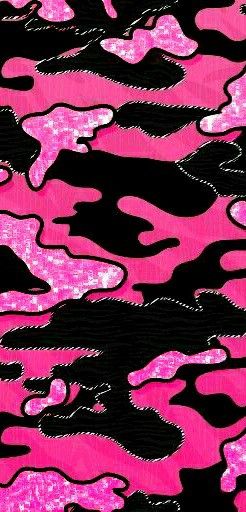 Pink Camo Wallpaper, Shine Wallpaper, Wallpaper Sparkle, Black And Wallpaper, Lovely Wallpapers, Kawaii Backgrounds, Camouflage Wallpaper, Zebra Wallpaper, Girl Camo