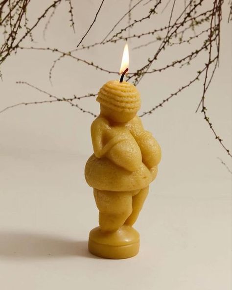 GIFTS FOR THE SPIRIT on Instagram: "The Energy of Venus🕯 The Goddess of Fertility Candle, created by the folks at Sunbeam Candles 🌞 Based on the 25,000 year old Paleolithic sculpture dubbed the "Woman of Willendorf" (or "Venus of Willendorf"), one of the oldest known works of art. Believed to have been used for ritual purposes to celebrate ideas linked to fertility, femininity, goddesses, and eroticism, the "Woman of Willendorf" has accentuated feminine features, honoring the power and beauty Venus Energy Aesthetic, Fertility Candle, Woman Candle, Apartment 2023, Feminine Features, Goddess Of Fertility, Fertility Goddess, Venus Of Willendorf, Land Of The Living