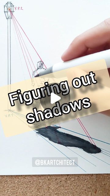 bkartchitect01 on Instagram: "#bkartchitect #tutorial #shadow #illustration #drawing  DOES IT LOOK ACCURATE???" Shadowing Techniques Drawing, Drawing Shadows And Light, How To Draw Shadows, How To Draw Shadow, Painting Shadows, Shadow Illustration, Shadow Drawing, Person Drawing, Perspective Art