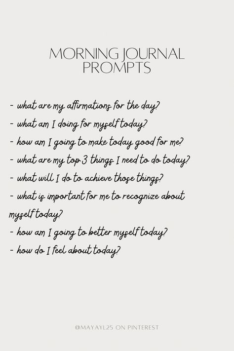 Everyday Journaling Prompts, Everyday Journal Ideas Writing, Beginning Of Week Journal Prompt, Sunday Prompts, Everyday Journal Prompts, Morning Journal Ideas, Calm Woman, Christian Journal Prompts, Everyday Journal