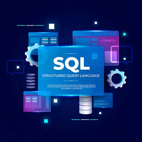 Free Vector | Abstract technology sql illustration Learn Sql, Bitcoin Money, Microsoft Sql Server, Database Management System, Database Design, Web Programming, Money Success, Computer Basics, Crypto Bitcoin