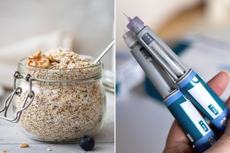 Oatmeal as Ozempic? What dietitians say about "oatzempic" trend Good Source Of Fiber, Nutrient Deficiency, Diet Culture, Fad Diets, Lean Body, Registered Dietitian, Meal Replacement, A Drink, Weight Gain