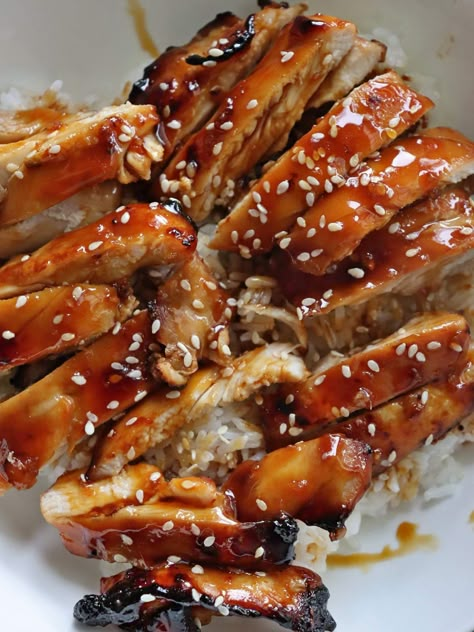 Air Fryer Teriyaki Chicken Thighs Skinless Chicken Thigh Recipes Air Fryer, Chicken Thigh Dinner Recipes Air Fryer, Air Fryer Chicken Thighs Boneless Skinless, Tariakie Chicken Recipe, Tariakie Chicken, Teriyaki Recipes, Air Fryer Teriyaki Chicken, Teriyaki Chicken Thighs Boneless, Air Fryer Chicken Teriyaki