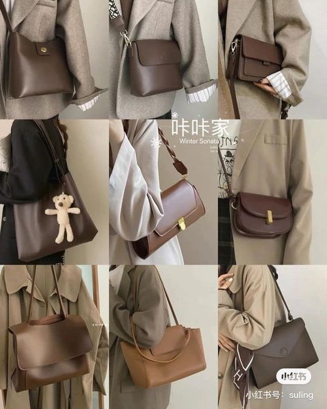 Sling Bag Aesthetic, Sling Bag Outfit, Slingbag Wanita, Office Bags For Women, Sling Bags Women, Calvin Klein Outfits, Canvas Bag Design, Stylish School Bags, My Style Bags