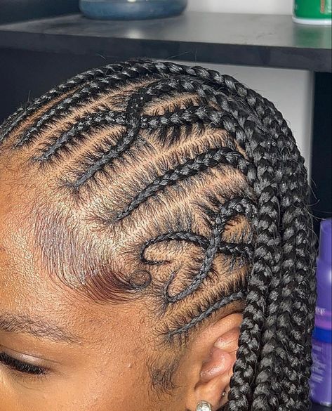 Haircut Tutorial Step By Step, Cornrow Hairstyles For School, Bob Haircut Tutorial, Hairstyles For Wavy Hair, Inspiring Hairstyles, Cornrows Natural Hair, Cornrows Braids For Black Women, Soft Locs, Short Box Braids Hairstyles