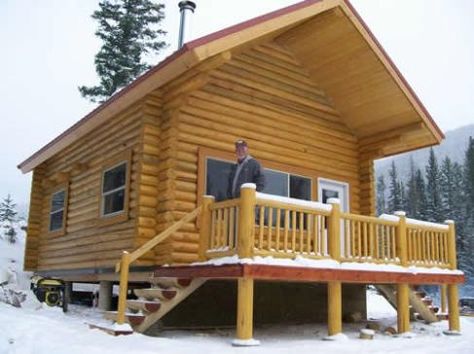 Log Cabin Plans, How To Build A Log Cabin, A Frame Cabins, Small Log Cabin, Log Cabin Kits, Building Remodeling, Cabin House Plans, Cabin Kits, A Frame Cabin