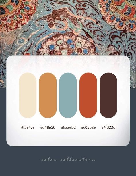 Batik Color Palette, Arabic Color Palette, Chinese Color Palette, Traditional Color Palette, Pantone Colour Palettes, Color Palette Design, Conceptual Design, Color Pallets, Pantone Color