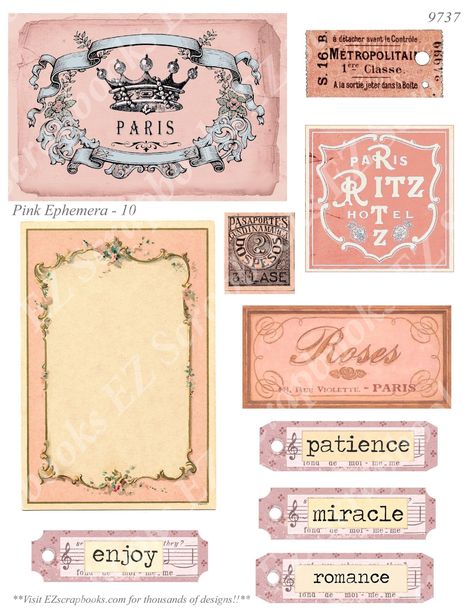 🗺Pink Ephemera - Embellishments

Add a touch of girly charm to your projects with these pink ephemera embellishments! Perfect for scrapbooking, card making, and more.

#pink #ephemera #embellishments #scrapbooking Shabby Chic Printables, Journal Printables Free, Envelope Template Printable, Pink Scrapbook, Scrapbooking Retreats, Scrapbook Quotes, Free Vintage Printables, Scrapbook Printing, Scrapbook Flowers