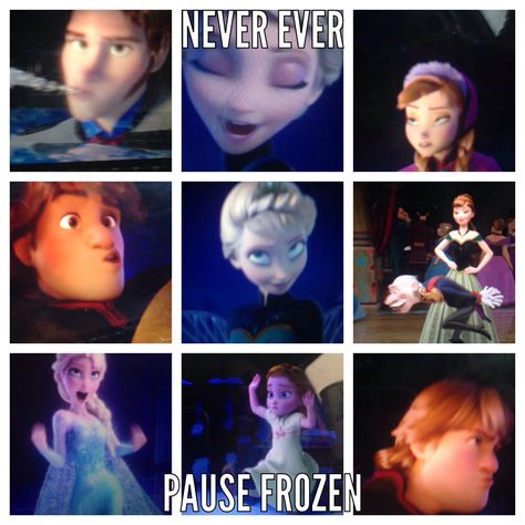 Frozen In 60 Seconds Because Im Bored, Frozen Jokes, Disney Memes Funny, Disney Funny Moments, Paused Disney Movies, Frozen Funny, Disney Humor, Frozen Memes, Humor Dark