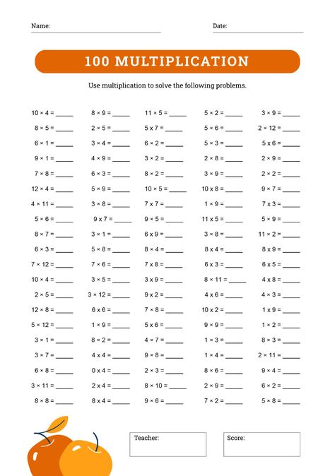 100 Multiplication Worksheet Christmas Multiplication Worksheets, Weight Planner, Multiplication Drills, Free Printable Multiplication Worksheets, Free Multiplication Worksheets, Printable Multiplication Worksheets, Multiplication Facts Worksheets, Multiplication Worksheet, Everyday Math