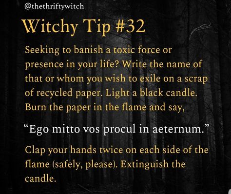 Gray Witch, Banishing Spell, Spells For Beginners, Witch Quotes, Easy Spells, Wiccan Magic, Witch Spirituality, Magic Spell Book, Grimoire Book