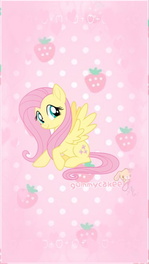 Fluttershy Wallpaper, Little Pony Wallpaper, My Little Pony Icon, Fluttershy Icon, Scene Kid Art, Pony Wallpaper, Wallpaper Room, Pony O, Pony Birthday Party