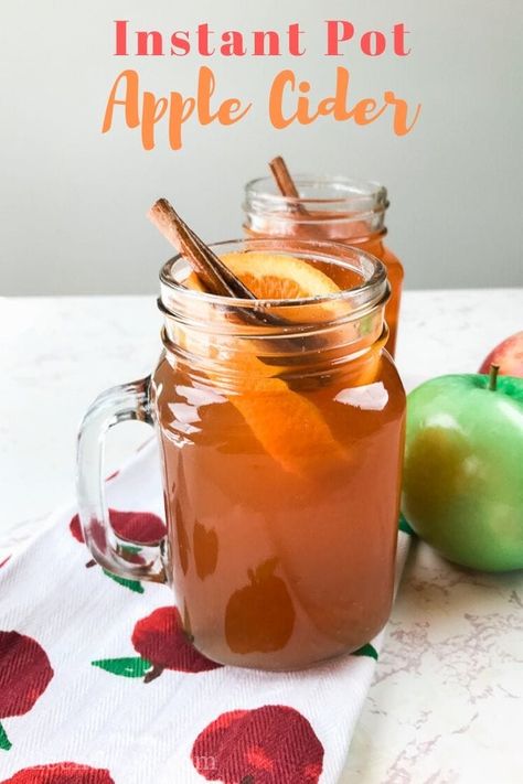 Instant Pot Apple Cider, Spiked Apple Cider, Mulled Apple Cider, Apple Cider Donuts Baked, Apple Cider Cocktail, Hard Apple Cider, Apple Cider Recipe, Homemade Apple Cider, Warm Apple Cider