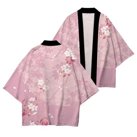 Just found this amazing item on AliExpress. Check it out! $6.47 | Sakura Print Everyday Casual kimono Comfort High Quality Cardigan Kimono Half Sleeve Spring Fashion 2024 New Trend Loose Comfort Cherry Graphic, Moda Kimono, Women Kimono, Modern Kimono, Hunter Outfit, Cherry Blossom Print, Cardigan Kimono, Casual Kimono, Japanese Dress