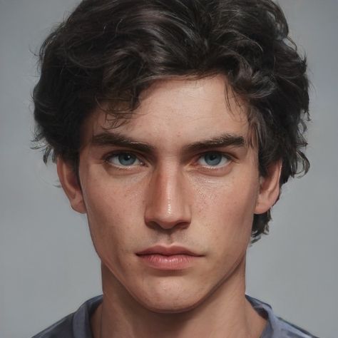 Brown Hair Brown Eyes Guy, Brown Hair Male, Regulus Acturus Black, Artbreeder Portraits, Brown Eye Boys, Brown Hair Boy, Black Hair Boy, Ash Brown Hair, Black Hair Blue Eyes