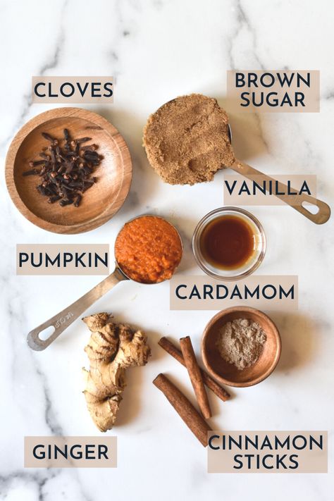 Make your own pumpkin spice syrup for adding to seasonal coffee drinks and cocktails at home! It's made with real pumpkin, fresh aromatics and warm spices. It comes together in less than 30 minutes and will make your kitchen smell like fall. Seasonal Coffee Drinks, Homemade Pumpkin Spice Syrup, Smell Like Fall, Cocktails At Home, Pumpkin Pie Mix, Make Simple Syrup, Pumpkin Spice Syrup, Kitchen Smells, Espresso Powder