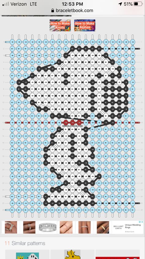 Snoopy Bracelet Pattern, Alfa Bracelet, Snoopy Bracelet, Beaded Snoopy, Diy Bracelets With String, String Bracelet Patterns, Cute Friendship Bracelets, Loom Bracelet Patterns, Pixel Crochet