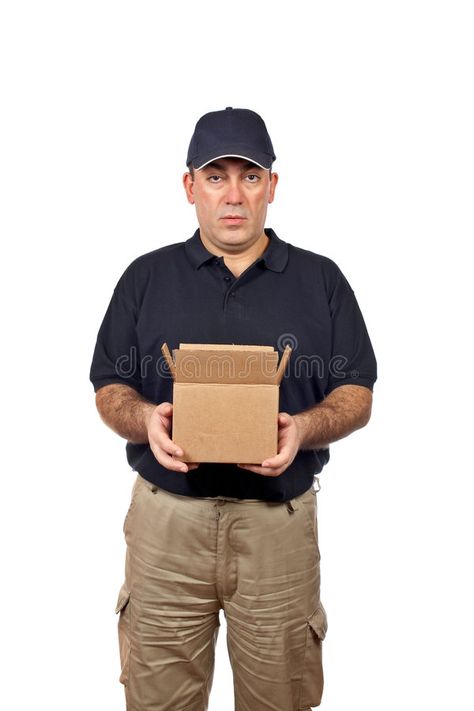 Courier holding a open box. A courier holding a open box on white background , #affiliate, #open, #holding, #Courier, #box, #background #ad Holding Box Pose Reference, Holding A Box Reference, Holding Box Reference, Silly Poses, Box Background, Lyric Book, Drawing Refrences, Book Cover Illustration, Cover Illustration