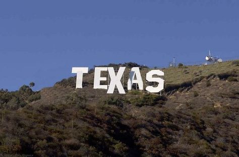 It looks so much nicer than the one in Hollywood!...lol Only In Texas, Houston Rodeo, Texas Forever, Texas Hills, Loving Texas, Texas Girl, Hollywood Sign, Texas History, Texas Travel