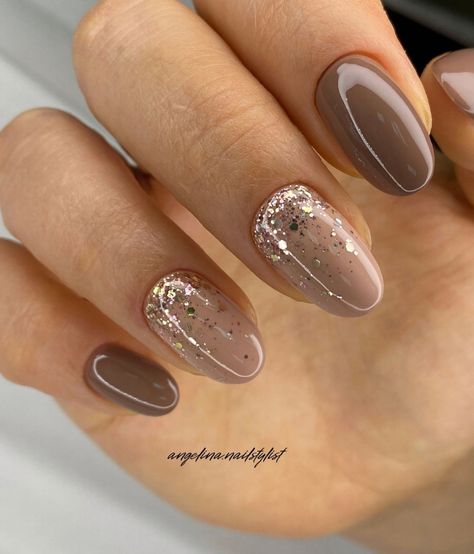 Nails For 2023, January Nails, Fall Gel Nails, Subtle Nails, Cute Gel Nails, Neutral Nails, Dipped Nails, Classy Nails, Chic Nails