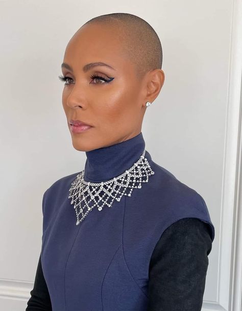 Shaved Head Black Women, Bald Black Women, Bald Women Fashion, Black Natural Hair Care, Natural Hair Twa, Shaved Hair Women, Bald Head Women, Shaved Hair Cuts, Shaved Head Women