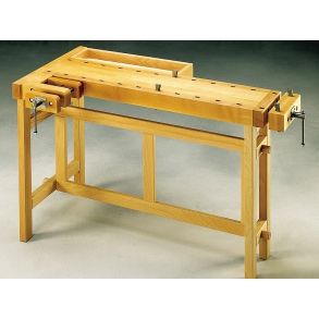 Technology bench 132 cm - open frame Compact Workbench, Mini Workbench, Small Workbench, Workbench Organization, Industrial Workbench, Building A Workbench, Workbench Designs, Dog Bench, Work Benches