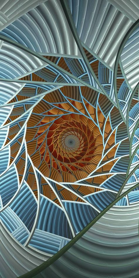 Modern Steps, Fractal Geometry, Interior Staircase, Spiral Pattern, Animation Design, Marble Design, Staircase Design, Flower Of Life, Beautiful Architecture