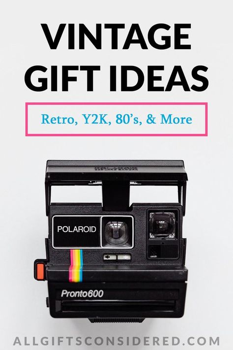 Whether they love Y2K or 1960s - these gifts are must-haves for them! #vintagemusthaves #y2kgifts #vintagelifestyle #retrogiftideas #1960s #1980s #1990s Vintage Gift Ideas, Nostalgic Aesthetic, Aesthetic Types, Vintage Lifestyle, Vintage Gifts Ideas, Y2k Vibes, Friends Love, Retro Gift, Retro Aesthetic