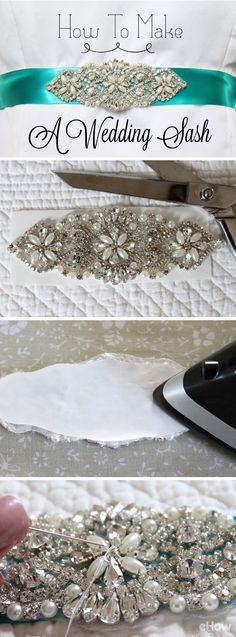 Wedding Belts And Sashes Diy, How To Make Wedding Dress, Beaded Belt Diy, Diy Wedding Belt, Diy Wedding Dress Sash, Bridal Belt Diy, Bridal Beading, Diy Sash, Wedding Belts And Sashes