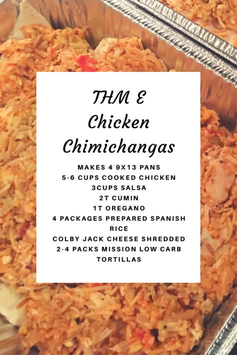 THM Chicken Chimichangas Trim Healthy Mama Dinner, Chicken Chimichanga, Trim Healthy Mama Recipe, Trim Healthy Mama Diet, Thm E Meals, Chicken Chimichangas, Chimichanga Recipe, Thm E, Thm Dinner