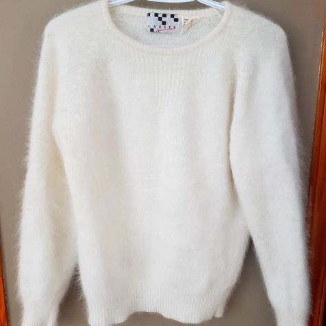 Rabbit hair and lambs wool sweater Wool Clothing, Wool Shirt, Silky Dress, Fuzzy Sweater, Wool Sweater, Wool Sweaters, Winter Coat, For Kids, Wool