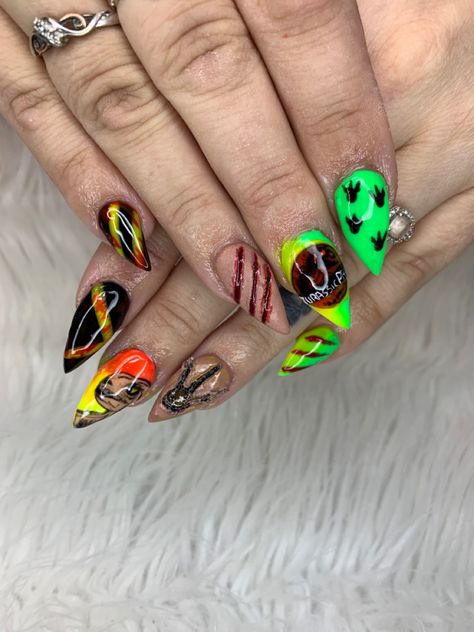 Jurassic Park Nails, Jurassic Park, Nail Design, Nail Ideas, Nail Designs, Nail Art, Nails, Art, Design