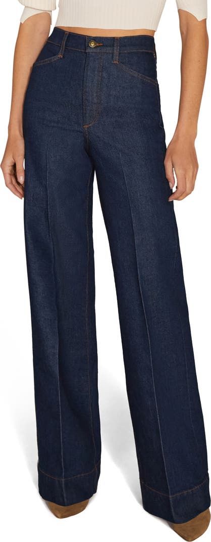 Favorite Daughter The Mischa Super High Waist Wide Leg Jeans | Nordstrom Shawty Bae, Happy Hour Outfit, Photography Outfits, High Waist Wide Leg Jeans, Fall Wardrobe Essentials, Favorite Daughter, Fashion Board, Looks Chic, 2024 Fashion