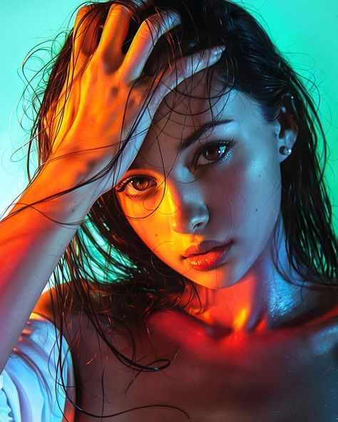 Wet Hair, A Woman, Photography, Hair, Art