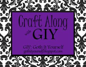 GIY: Goth It Yourself: Craft Along with GIY: Anything Goes Goth It Yourself, Themed Bookmarks, December Crafts, Doll Tattoo, Diy Dog Bed, Water Based Acrylic Paint, Pets Diy, It Takes Two, Diy Dog