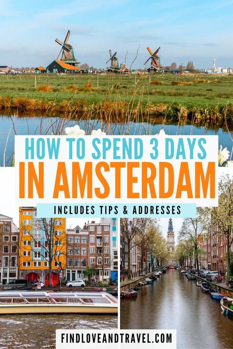 Planning a trip to Amsterdam? Use this ultimate 3 days in Amsterdam itinerary for the best things to do, where to stay, eat, travel tips, and more. Amsterdam Netherlands | Amsterdam travel | Amsterdam itinerary | Amsterdam things to do in | tulip fields | Tulips in Amsterdam | when to visit Amsterdam | where to eat in Amsterdam | where to stay in Amsterdam | 3 days in Amsterdam | weekend in Amsterdam | best things to do in Amsterdam | travel inspo Tulips In Amsterdam, Amsterdam Things To Do, Popular Highlights, 2 Days In Amsterdam, 3 Days In Amsterdam, Luxembourg Travel, Amsterdam Weekend, Day In Amsterdam, Amsterdam Guide