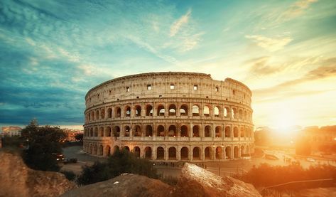 Where to Stay in Rome: The 9 Best Neighborhoods (Updated 2021) Italy Postcard, Rome Italy Colosseum, Torre Eiffel Paris, Colosseum Rome, Europe Itineraries, Tableau Design, Historical Monuments, Rome Travel, Ancient Architecture