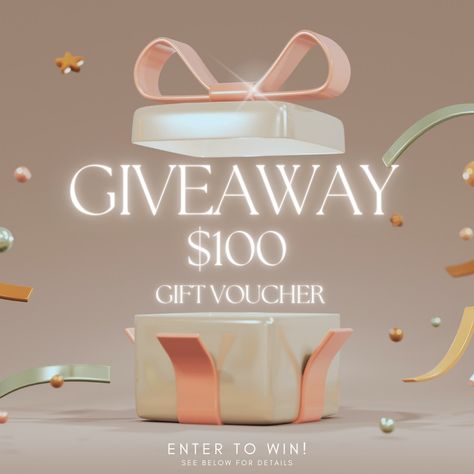 Don't Forget to Enter our competition to win a $100 - which will be drawn on Valentine's Day 14th February 2024. We will have more giveaways in future so make sure to follow us on Instagram and Facebook. 🚨 GIVEAWAY ALERT 🚨 We're feeling the love and want to show our appreciation for all of our amazing customers in Australia! That's why we're giving away a $100 gift voucher to use on our website to one lucky winner. To enter: 1️⃣ Follow us on Instagram 2️⃣ Like this post 3️⃣ Tag a friend... Giveaway Post, Facebook Giveaway, Giveaway Alert, 100 Gift, Nature Republic, Giveaway Winner, Gift Voucher, Gift Vouchers, Tag A Friend