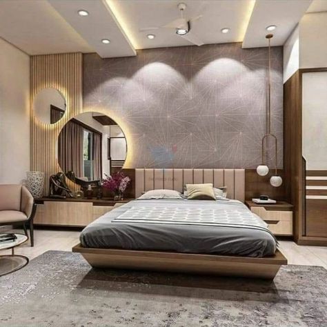 Bedroom designs ✨️👌 . . . . . . #bedroomdecor #bedroomdesign #bedroominterior #bedroomdecoration #homedesignsdworld #reeelitfeelit #bedroomgoals #interiordecoratingideas #explorepage #interiordesign #fypシ゚viralシ2024fyp #beforeandafter #foodreview #parisolympics2024 #glowingskin #quickhairstyles #chinesefood Bed Back Mirror Design, Bed Design With Mirror, Bed With Mirror Headboard, Bed Design With Dressing Table, Bed Panelling Modern, Bed With Dressing Table, Bed Back Paneling Design, Rectangular Bedroom Ideas, Bed Base Design