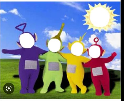 Family Gc Photo, Iconic 4 People Group, 4 Group Pfp, Gc Pfp 3 People, Teletubbies Pfp, Group Of 4 Pfp, Group Of 4 Cartoon, Group Pfp 4 People, Funny Group Chat Pfp